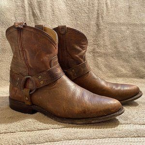 Frye Wyatt Harness Short Boot